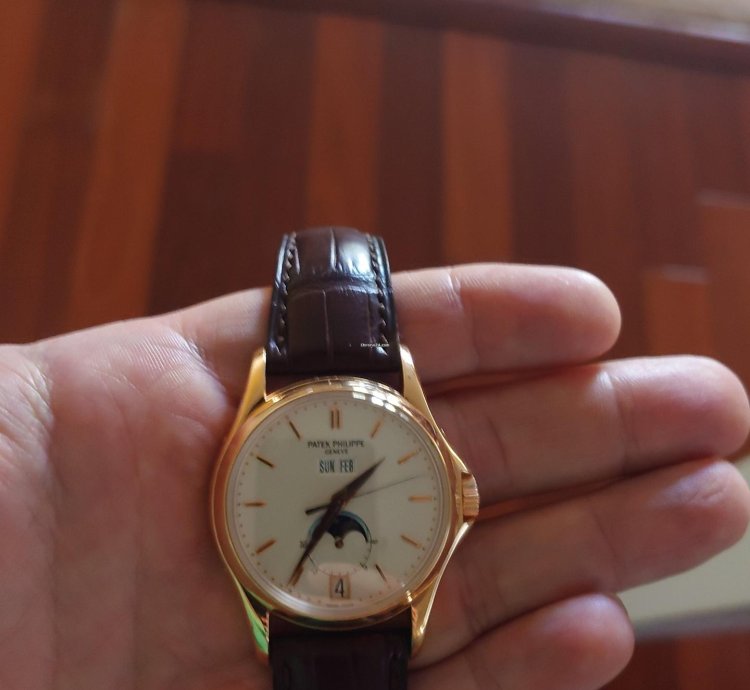 Patek Philippe Annual Calendar Wempe Edition Patek Philippe Ref 5125r Wempe Limited Edition In Rose Gold