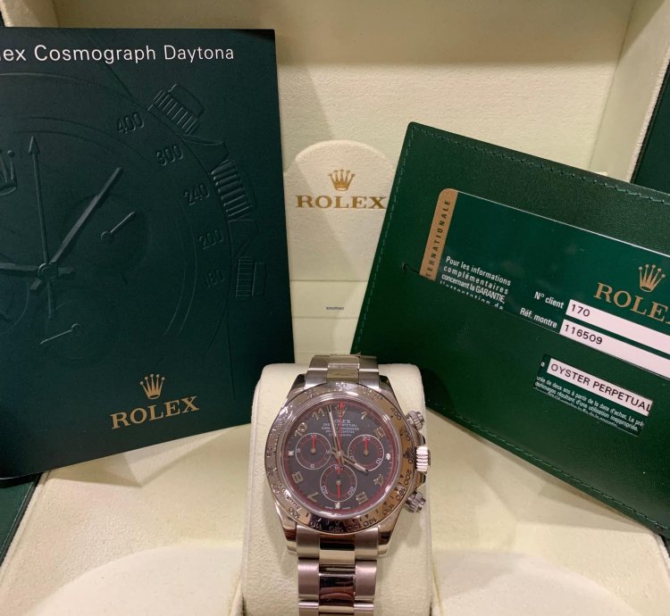 Rolex Daytona 116509 Racing Nero Mai Indossato