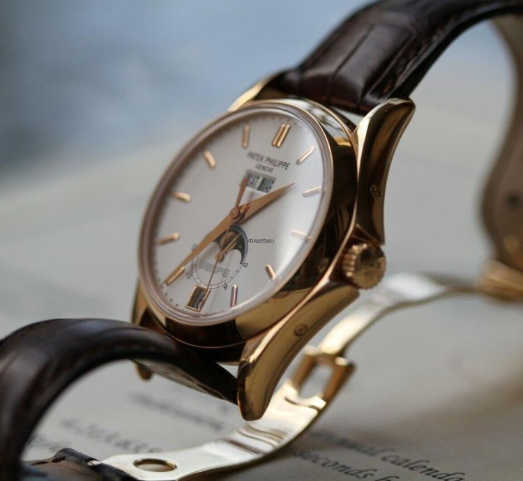 Patek Philippe Annual Calendar Wempe Edition Patek Philippe Ref 5125r Wempe Limited Edition In Rose Gold