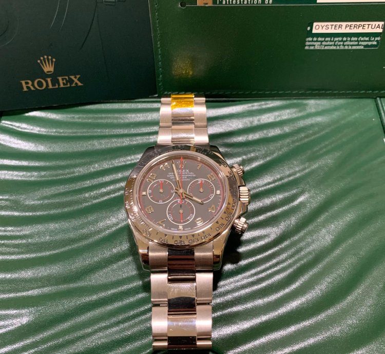 Rolex Daytona 116509 Racing Nero Mai Indossato
