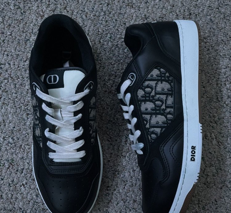 Dior B27 Low Black Beige