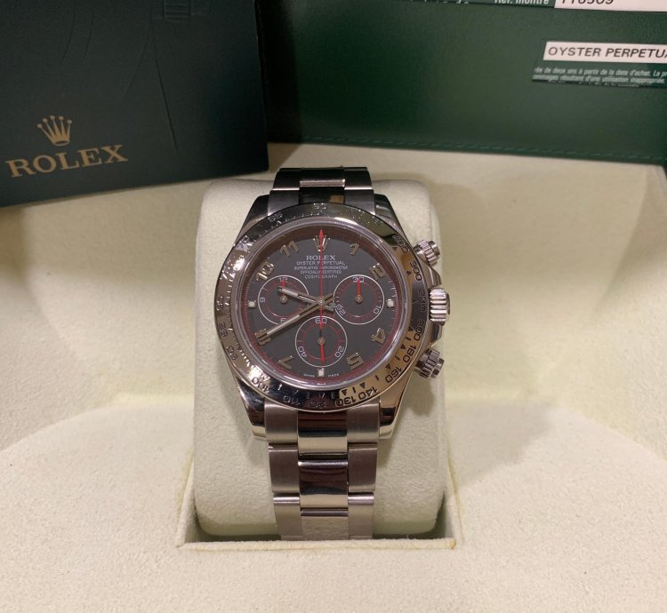 Rolex Daytona 116509 Racing Nero Mai Indossato