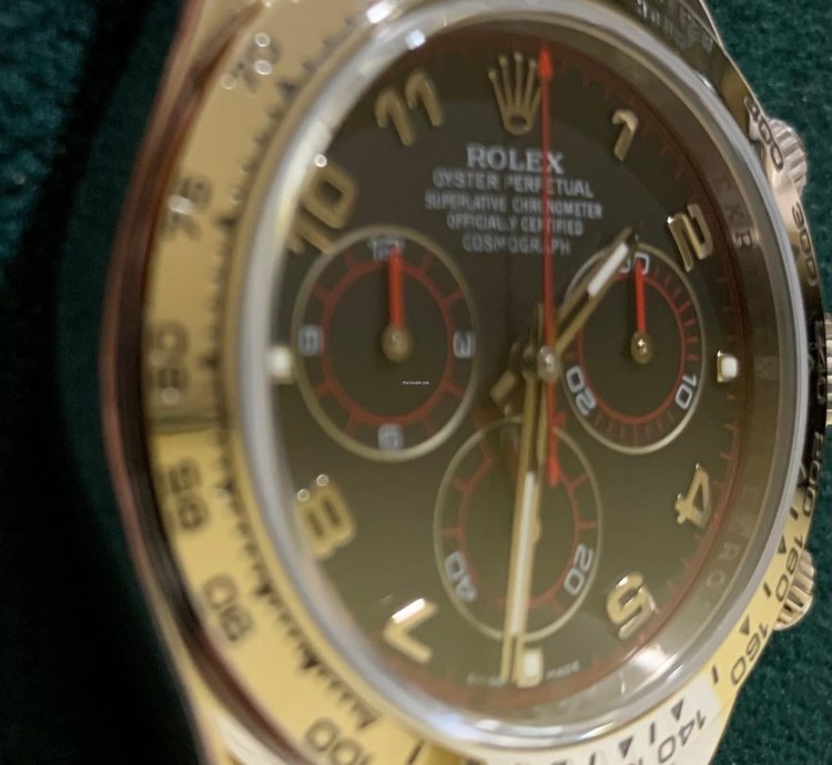 Rolex Daytona 116509 Racing Nero Mai Indossato