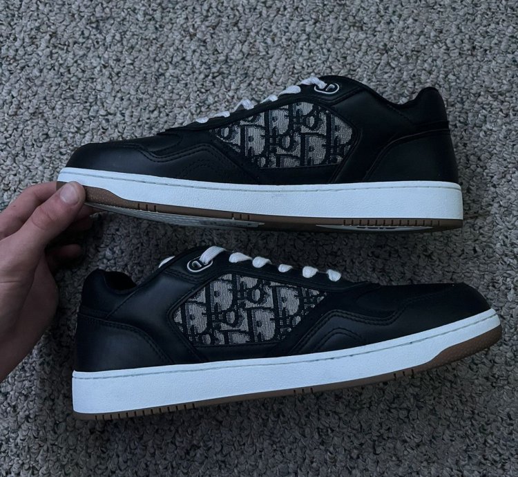 Dior B27 Low Black Beige