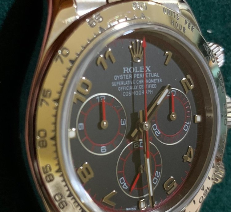 Rolex Daytona 116509 Racing Nero Mai Indossato