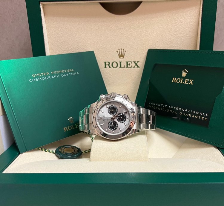 Rolex Daytona 116509 Silver Grey Dial