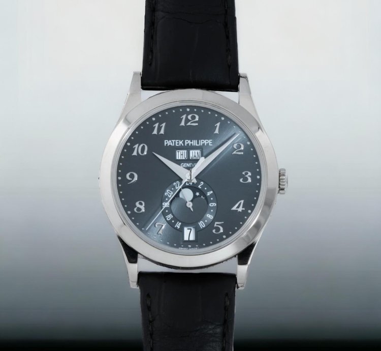 Patek Philippe Annual Calendar White Gold Grey Dial
