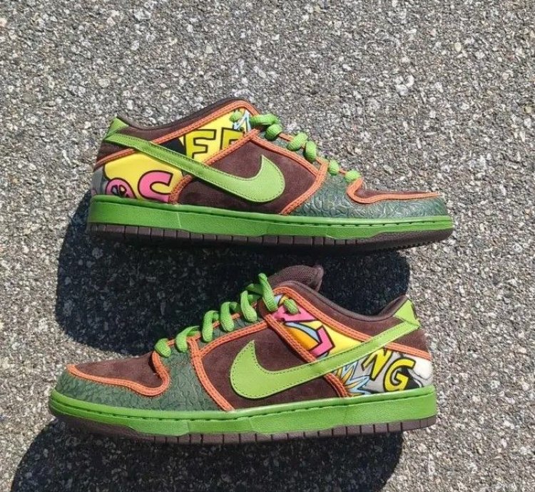 Dunk Low Premium Sb Qs De La Soul Size 10 5 Us Men Worn Once