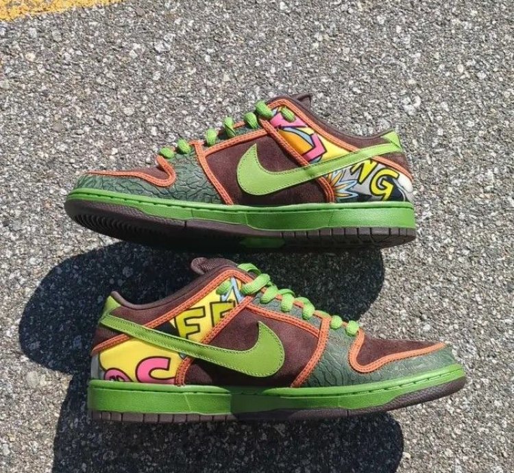 Dunk Low Premium Sb Qs De La Soul Size 10 5 Us Men Worn Once