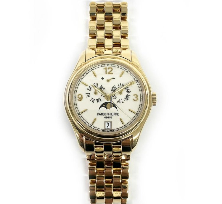 Patek Philippe Annual Calendar Yellow Gold Ivory Dial 5146j 1j-001