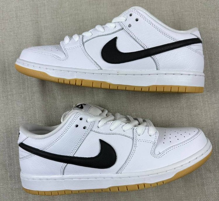 Nike Sb Dunk Low Pro White Gum