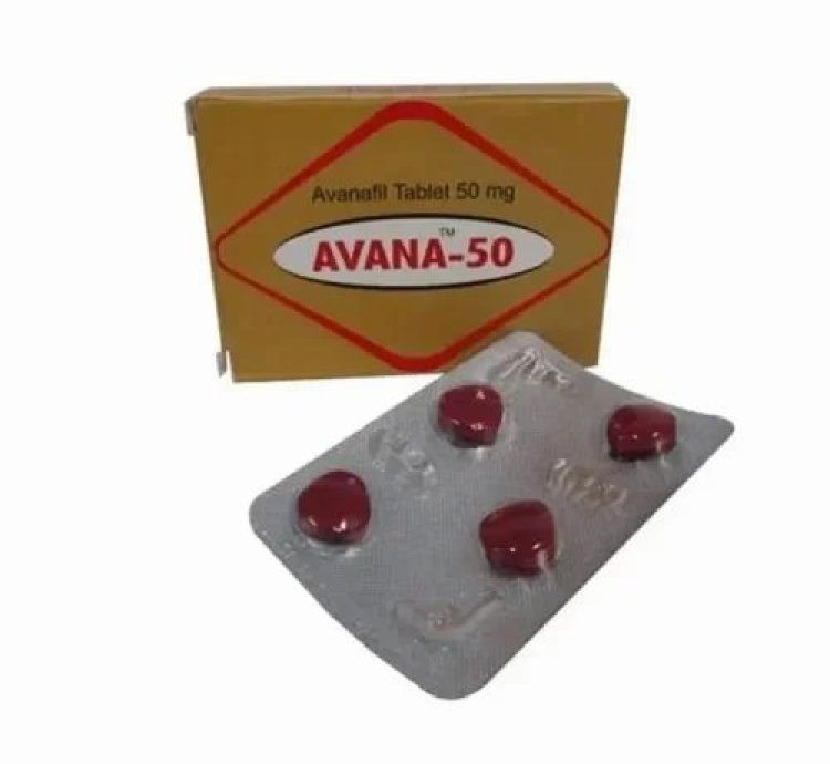 Avanafil Avana 50 Mg For Ed Product Original 4 Pils