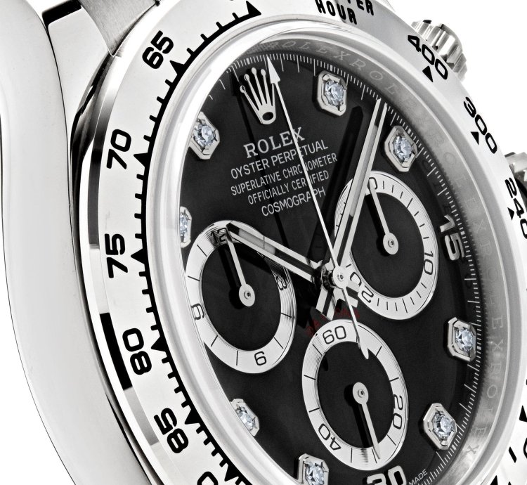 Rolex Daytona 116509 White Gold Black Diamond Dial 2022