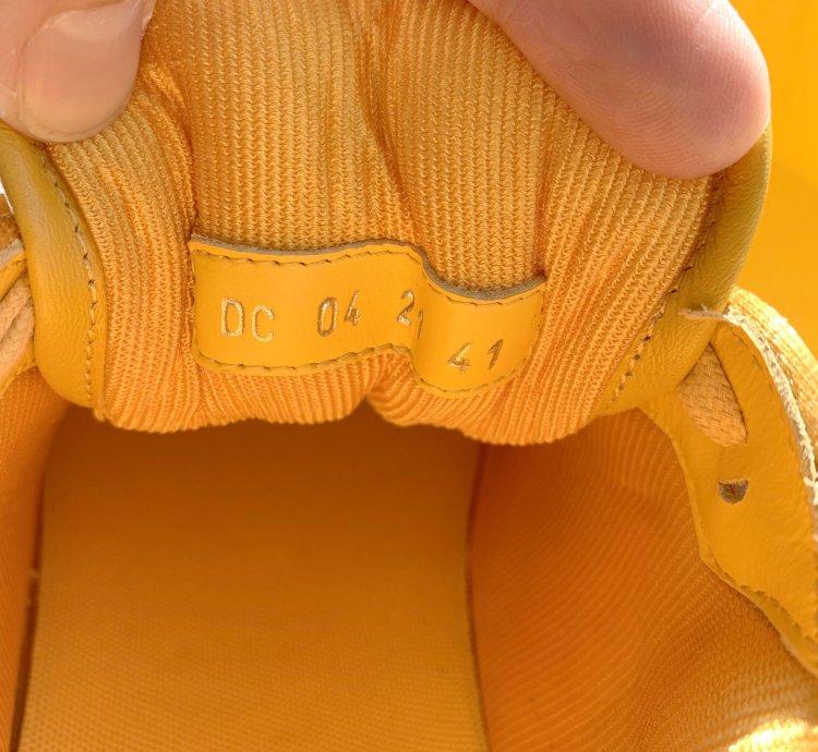 Dior B27 Low World Tour Yellow
