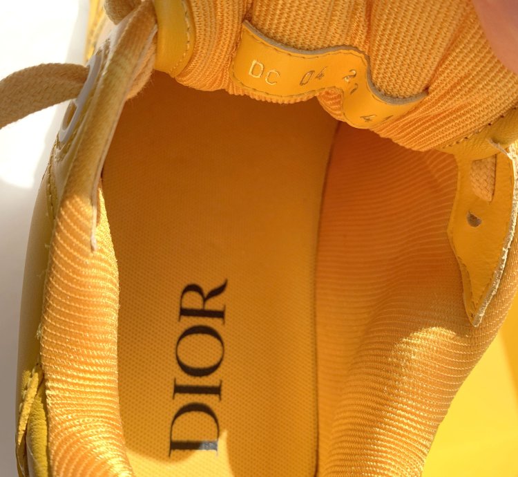 Dior B27 Low World Tour Yellow