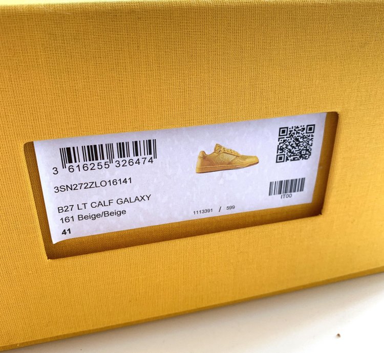 Dior B27 Low World Tour Yellow
