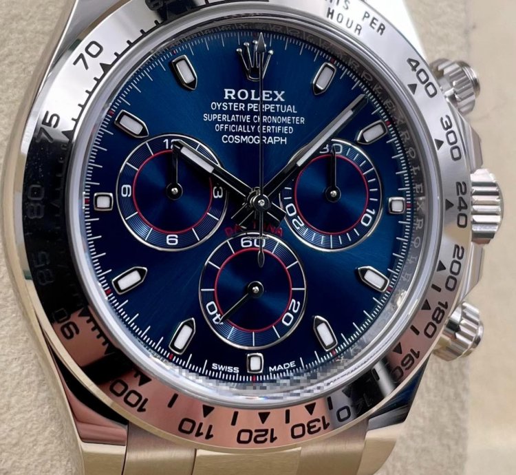 Rolex Daytona 116509 White Gold Blue Dial Unworn 2022