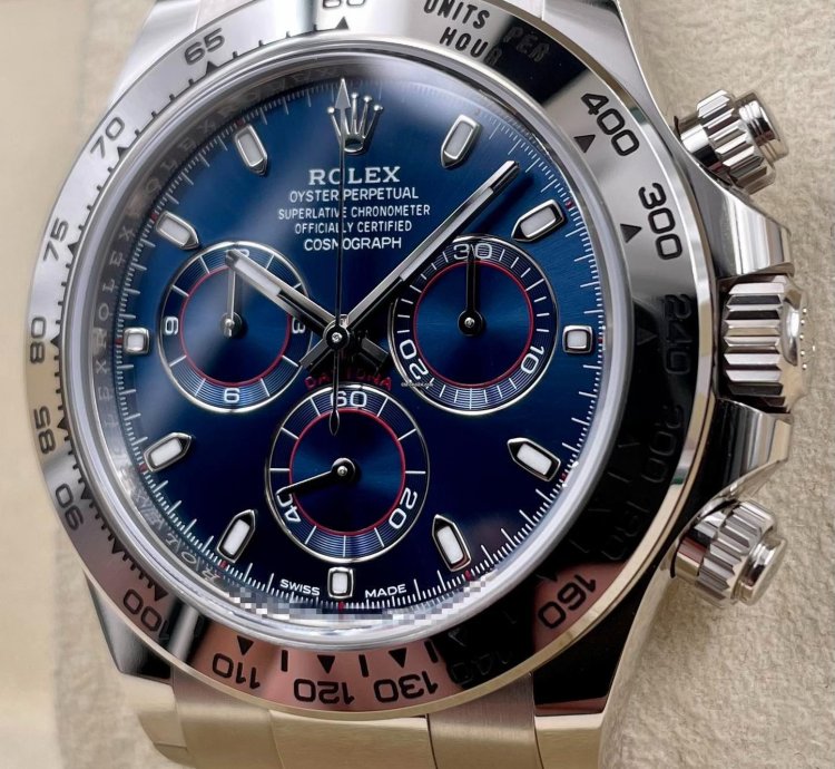 Rolex Daytona 116509 White Gold Blue Dial Unworn 2022