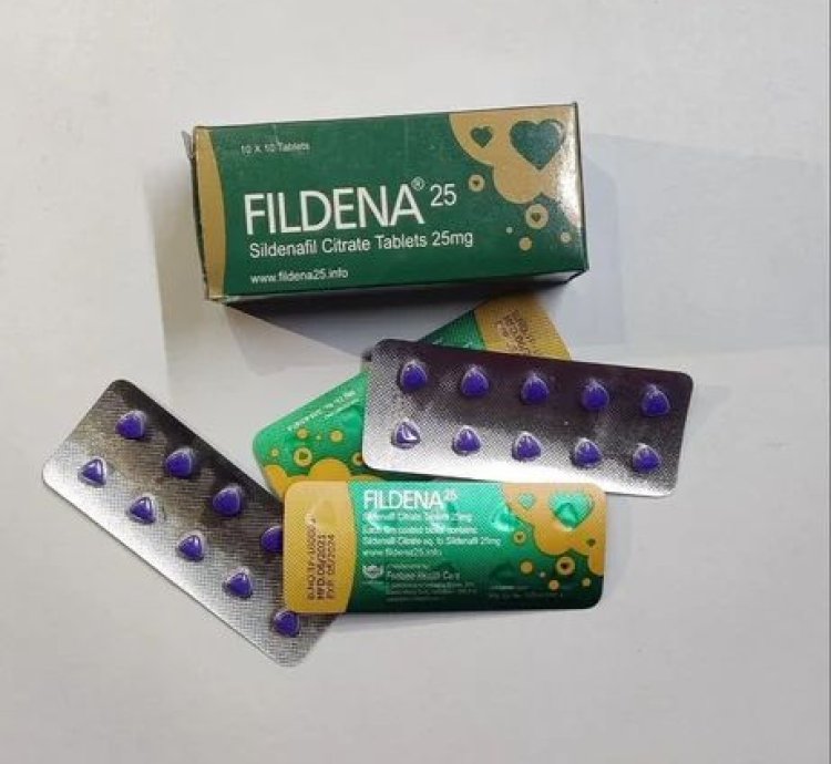 Sildenafil Fildena 25 Mg To Treat Erectile Dysfunction impotence In Men 10 Pills