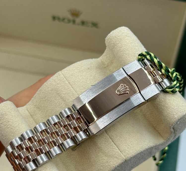 Rolex Datejust 36 126281rbr Black Diamonds Dial Jubilee