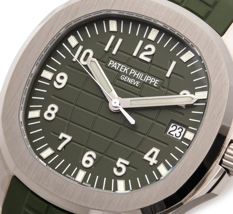 Patek Philippe Aquanaut 18k White Gold 5168g-010 - Ats-w007752