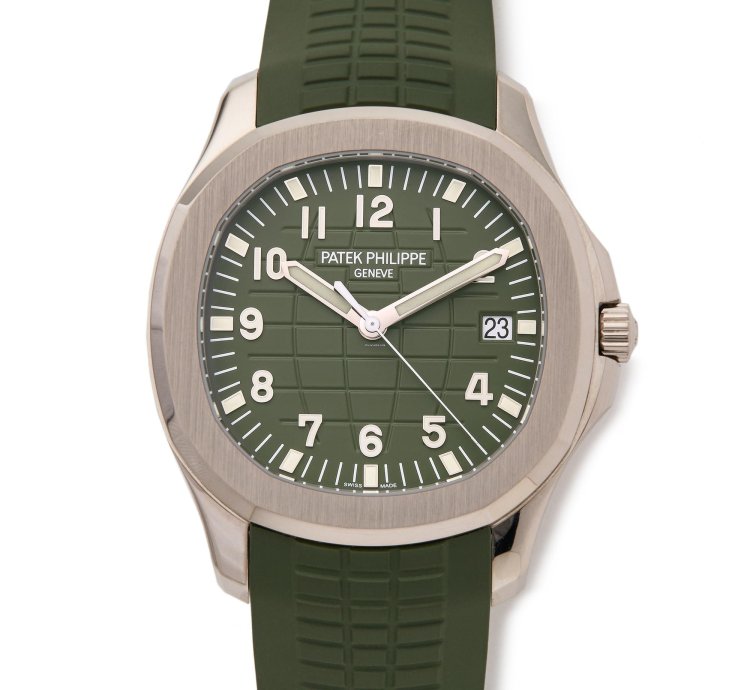 Patek Philippe Aquanaut 18k White Gold 5168g-010 - Ats-w007835