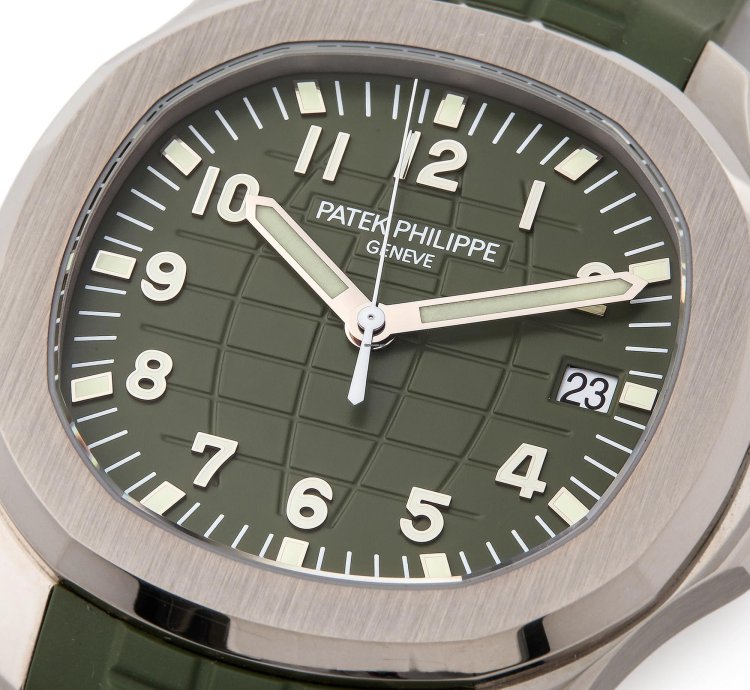 Patek Philippe Aquanaut 18k White Gold 5168g-010 - Ats-w007835