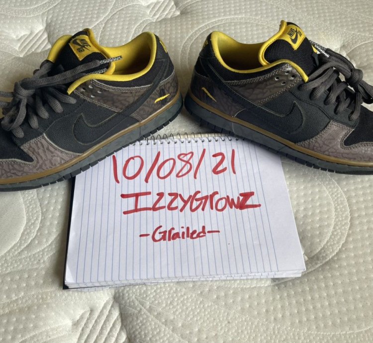 Dunk Low Premium Sb Yellow Curb