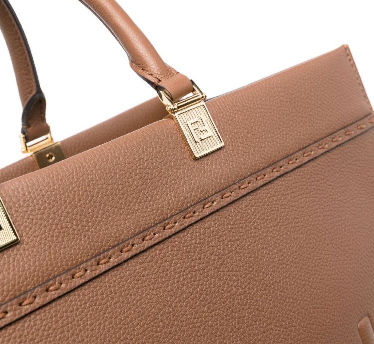 Fendi Medium Sunshine Leather Bag