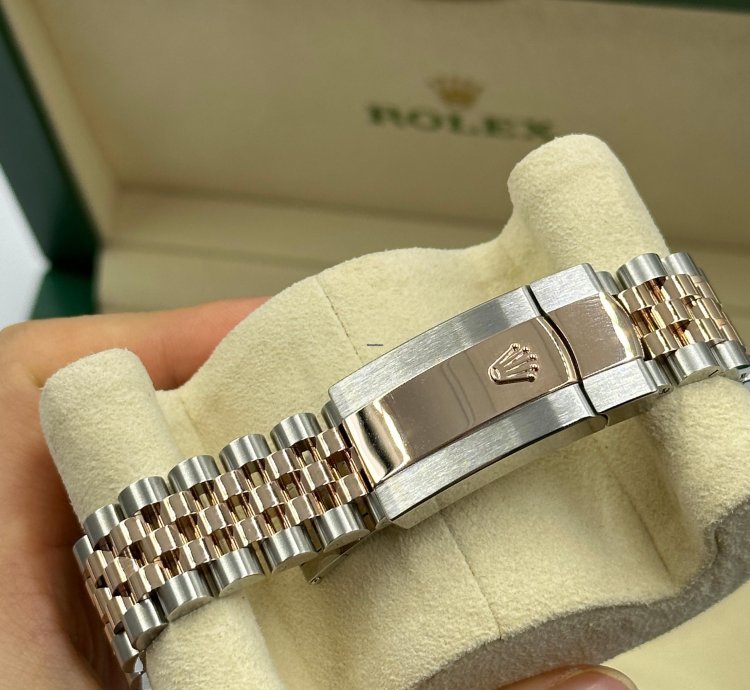 Rolex Datejust 36 126281rbr Silver Fluted Diamonds Dial Dial Jubilee