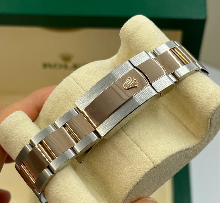 Rolex Datejust 36 126281rbr Silver Fluted Diamonds Dial Oyster