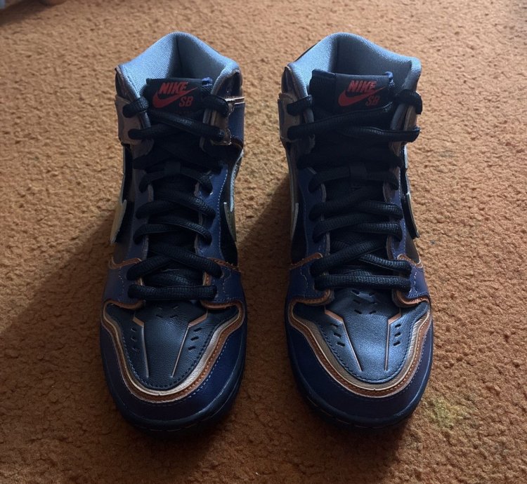 Gundam Nike Sb Dunk High Pro