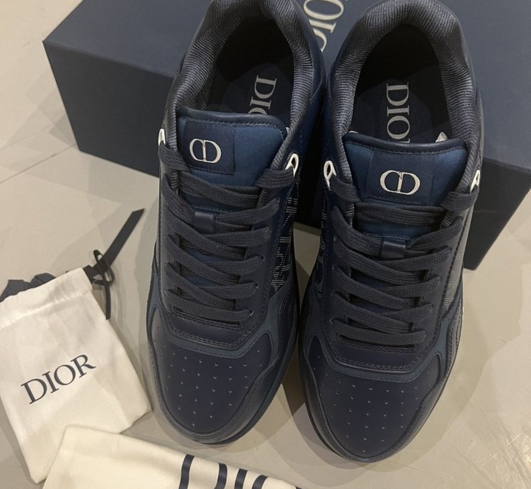 Dior B27 World Tour Sneakers Navy 42