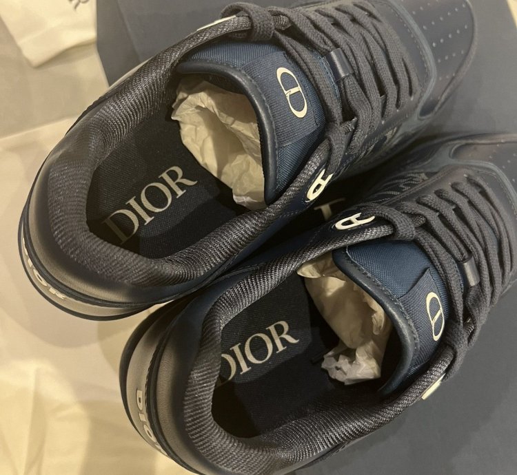 Dior B27 World Tour Sneakers Navy 42