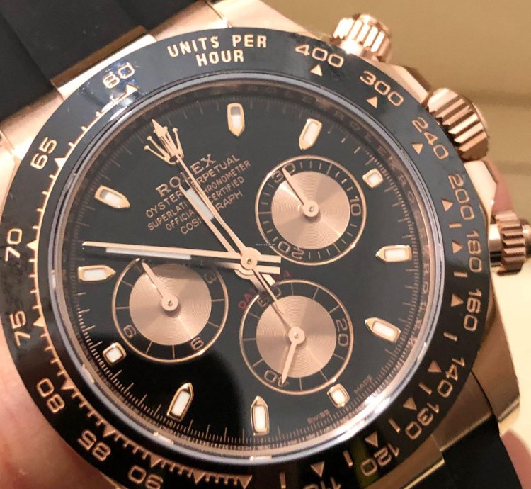 Rolex Daytona 116515ln Blackold Card