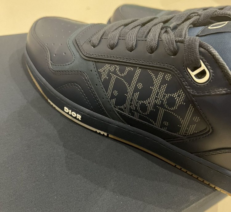 Dior B27 World Tour Sneakers Navy 42