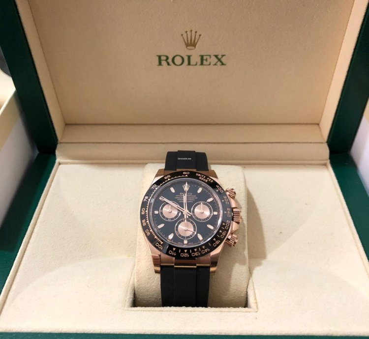 Rolex Daytona 116515ln Blackold Card