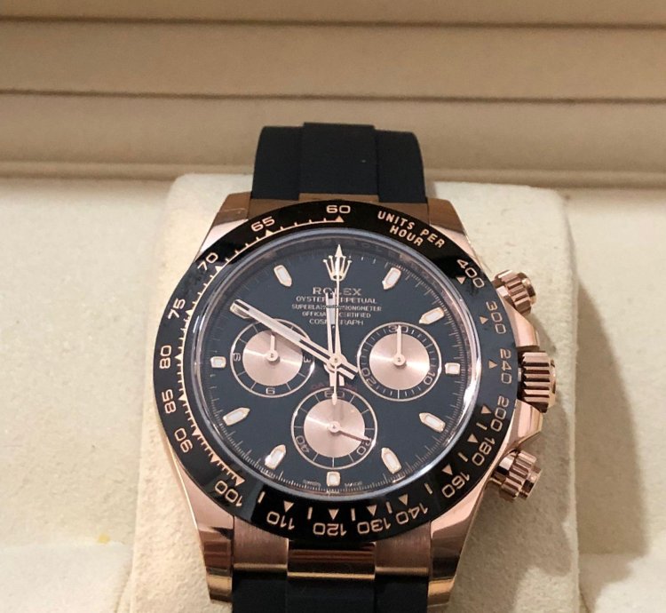 Rolex Daytona 116515ln Blackold Card