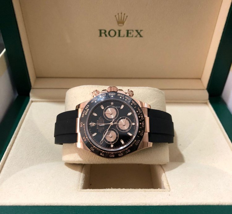 Rolex Daytona 116515ln Blackold Card