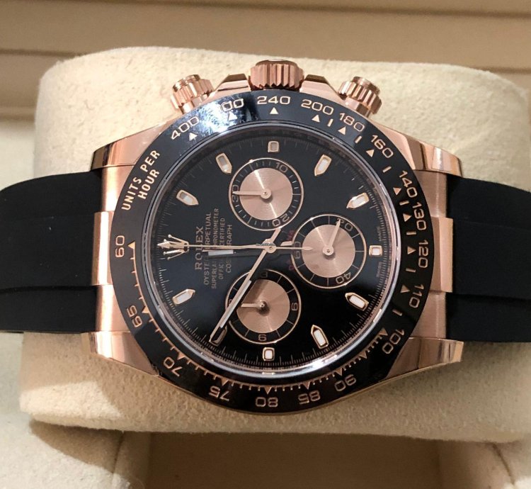 Rolex Daytona 116515ln Blackold Card
