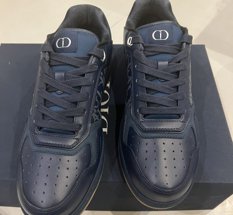 Dior B27 World Tour Sneakers Navy 42