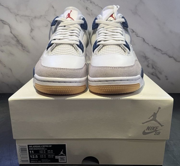 Jordan 4 Nike Sb Navy