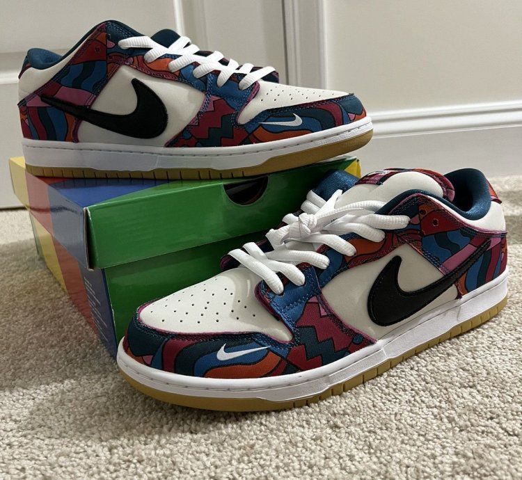 Nike Sb Low Pro Sb Parra Abstract Art
