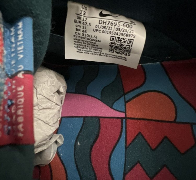 Nike Sb Low Pro Sb Parra Abstract Art