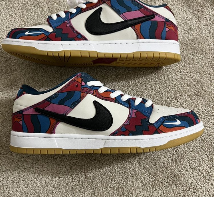 Nike Sb Low Pro Sb Parra Abstract Art