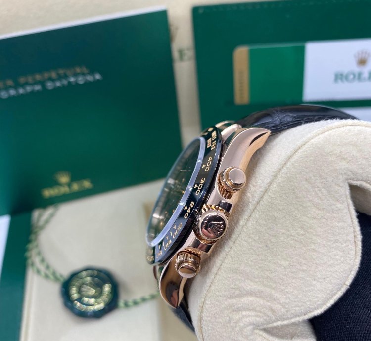 Rolex Daytona 116515ln Chocolate Arabic Dial Box And Papers
