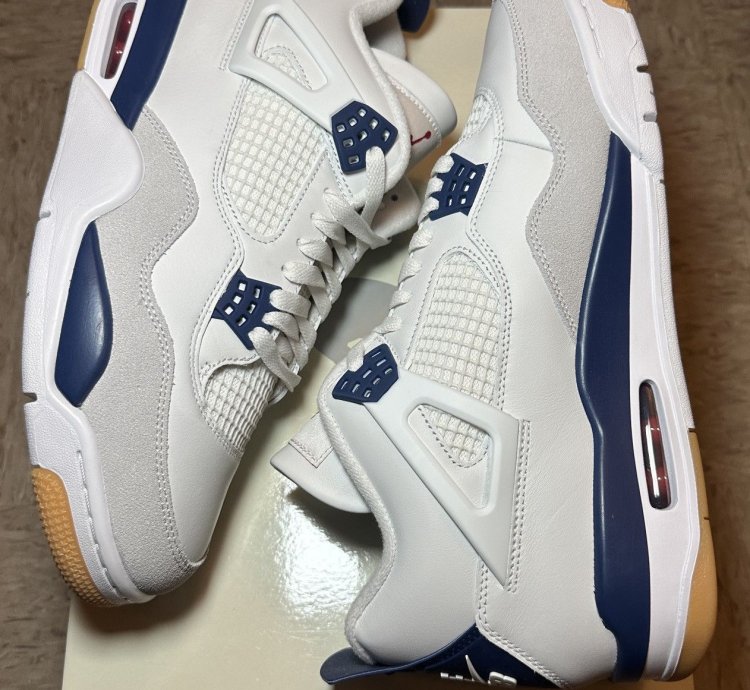 Jordan 4 Sb Navy Blue 2025