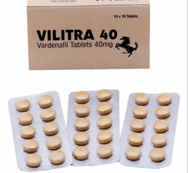 Vilitra Vardenafil 40 Mg Genric Product 10 Pills
