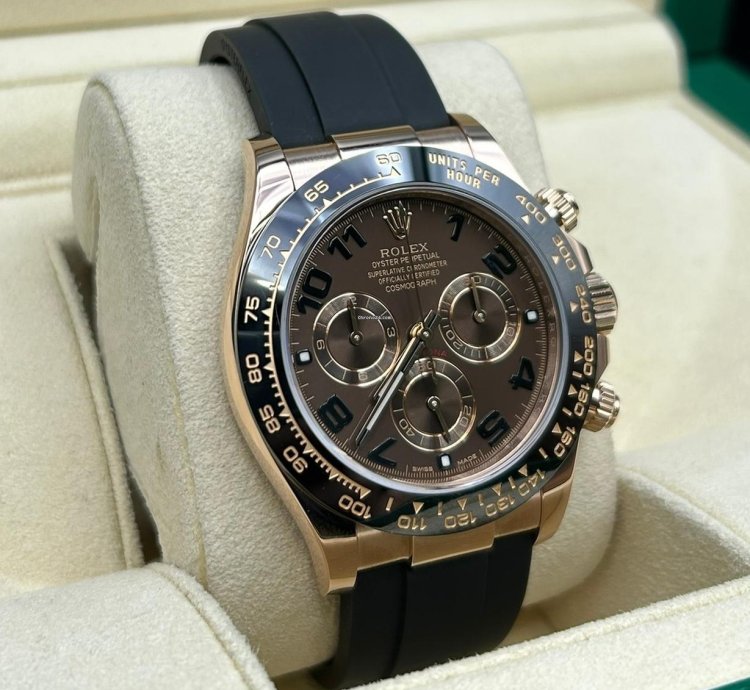Rolex Daytona 116515ln Chocolate Arabic Oysterflex