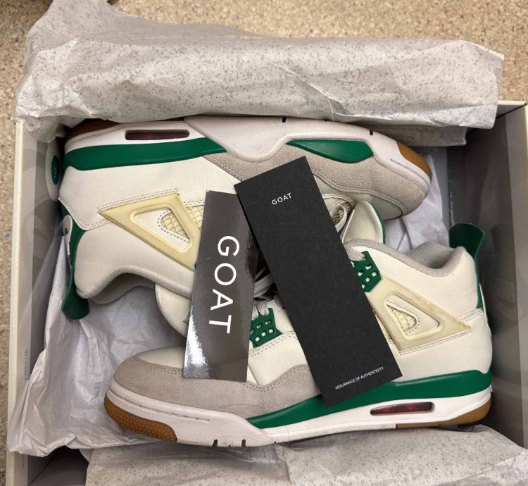 Jordan 4 Sb Pine Green